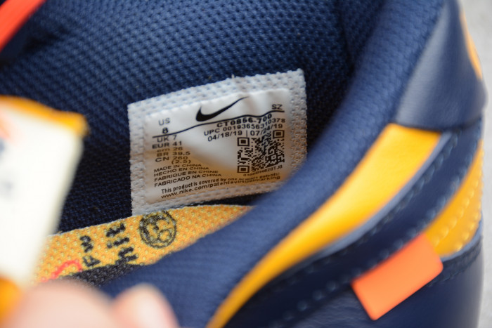 OFF-WHITE x Dunk Low ‘University Gold’ CT0856-700