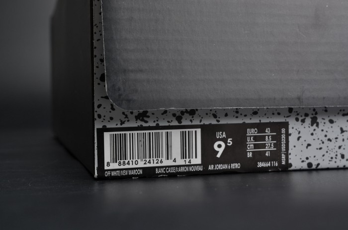 Air Jordan 6 Retro “Maroon” white 384664-116