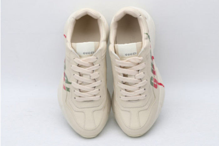 GUCC RHYTON LEATHER SNEAKER